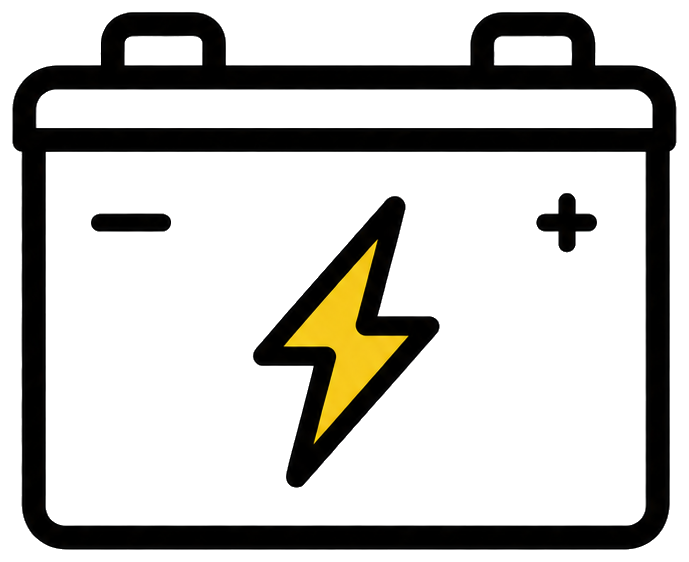 Icono de problema eléctrico
